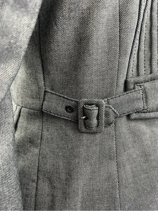 Ann Taylor Loft Grey Wool Blend Peplum Blazer - Size 8 - Picture 8 of 10